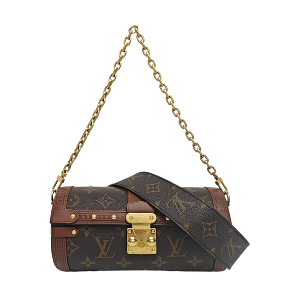 PAPILLON 19 Monogram Coated Canvas Brown