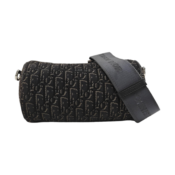 Roller Oblique Canvas Black