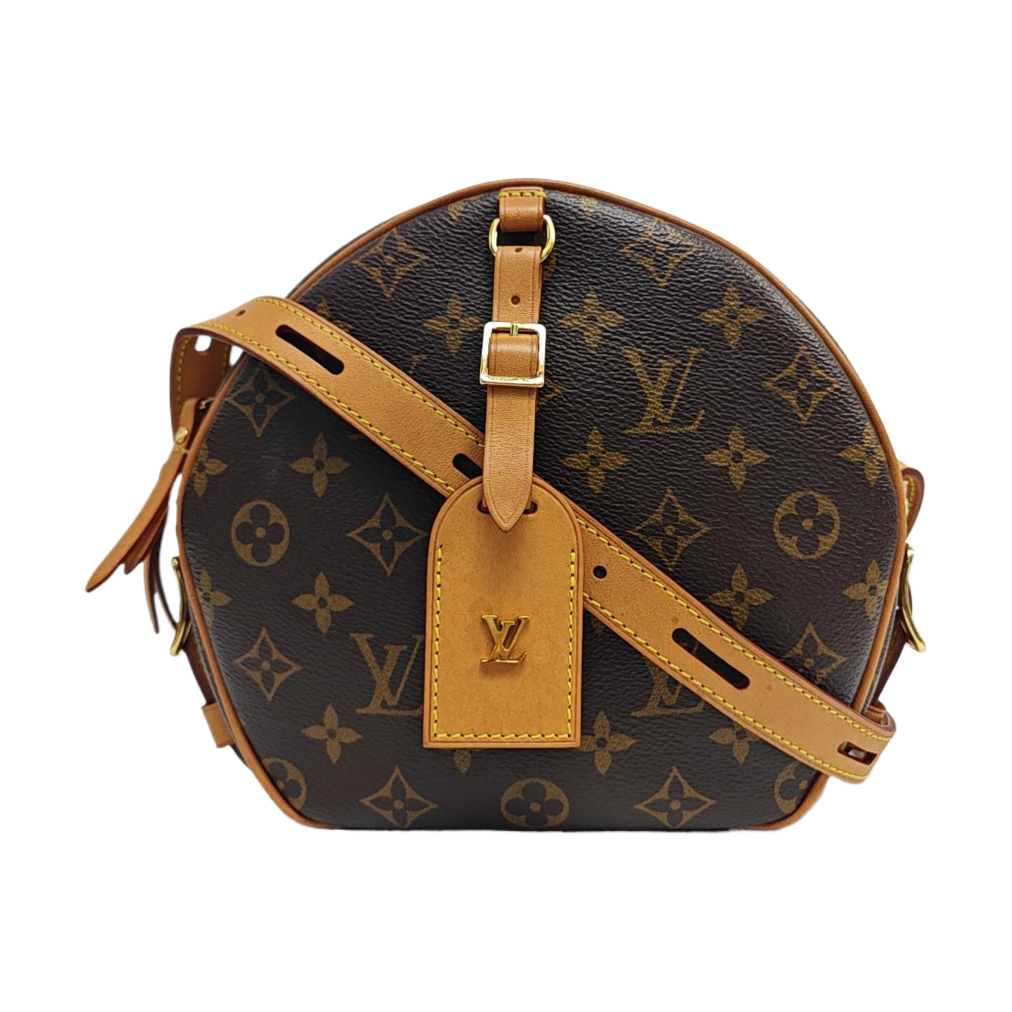 BOITE CHAPEAU MM Monogram Coated Canvas Brown