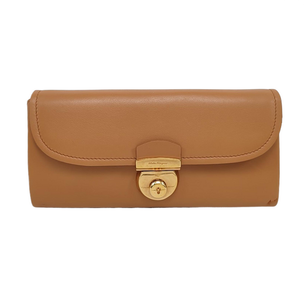 Calfskin Wallet Brown