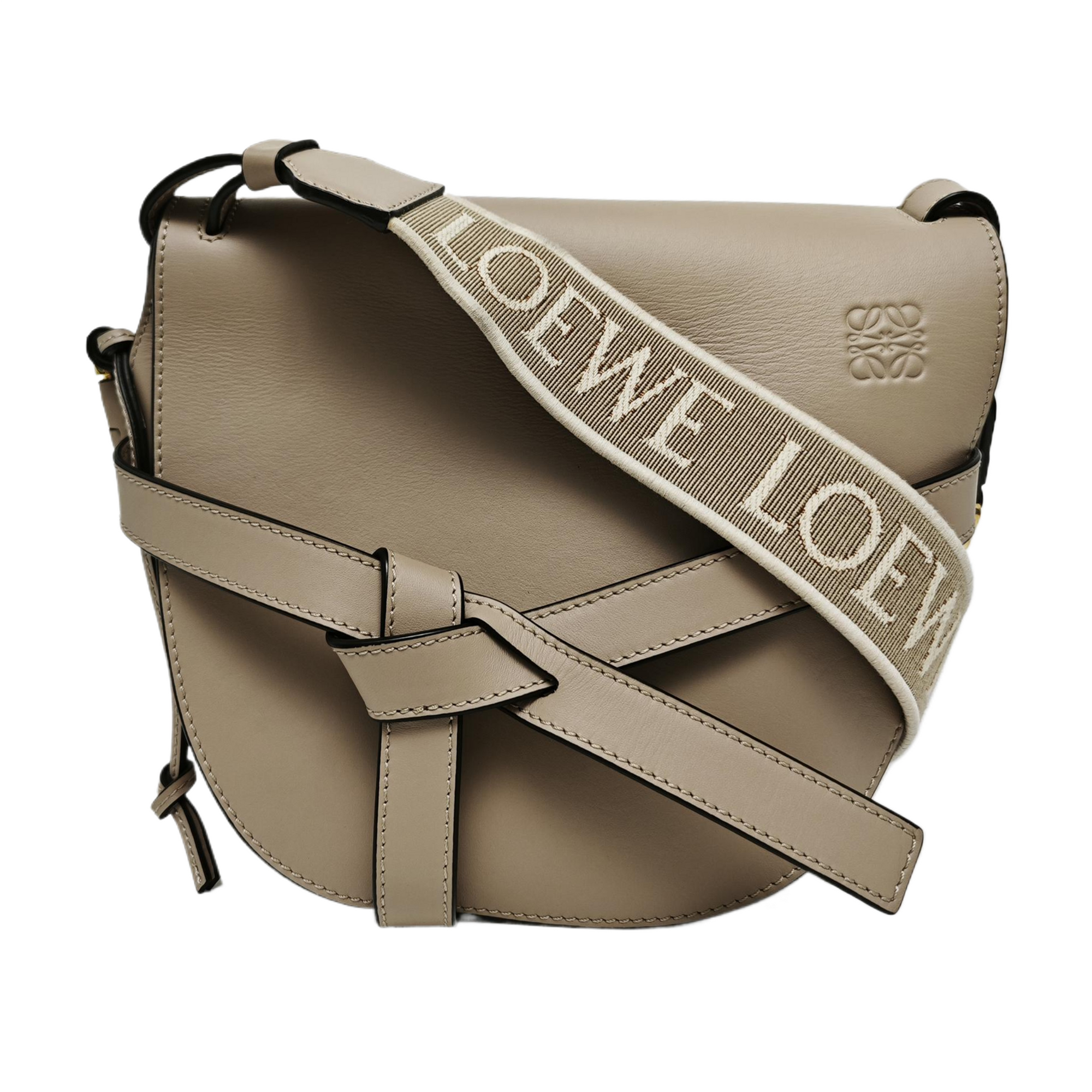 Gate Small Calfskin Beige
