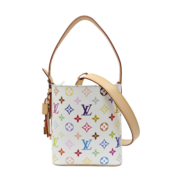 LV × TM ALL IN BB Monogram Coated Canvas White