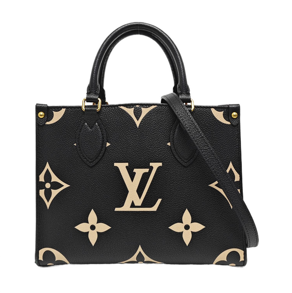 ONTHEGO PM Calfskin Black