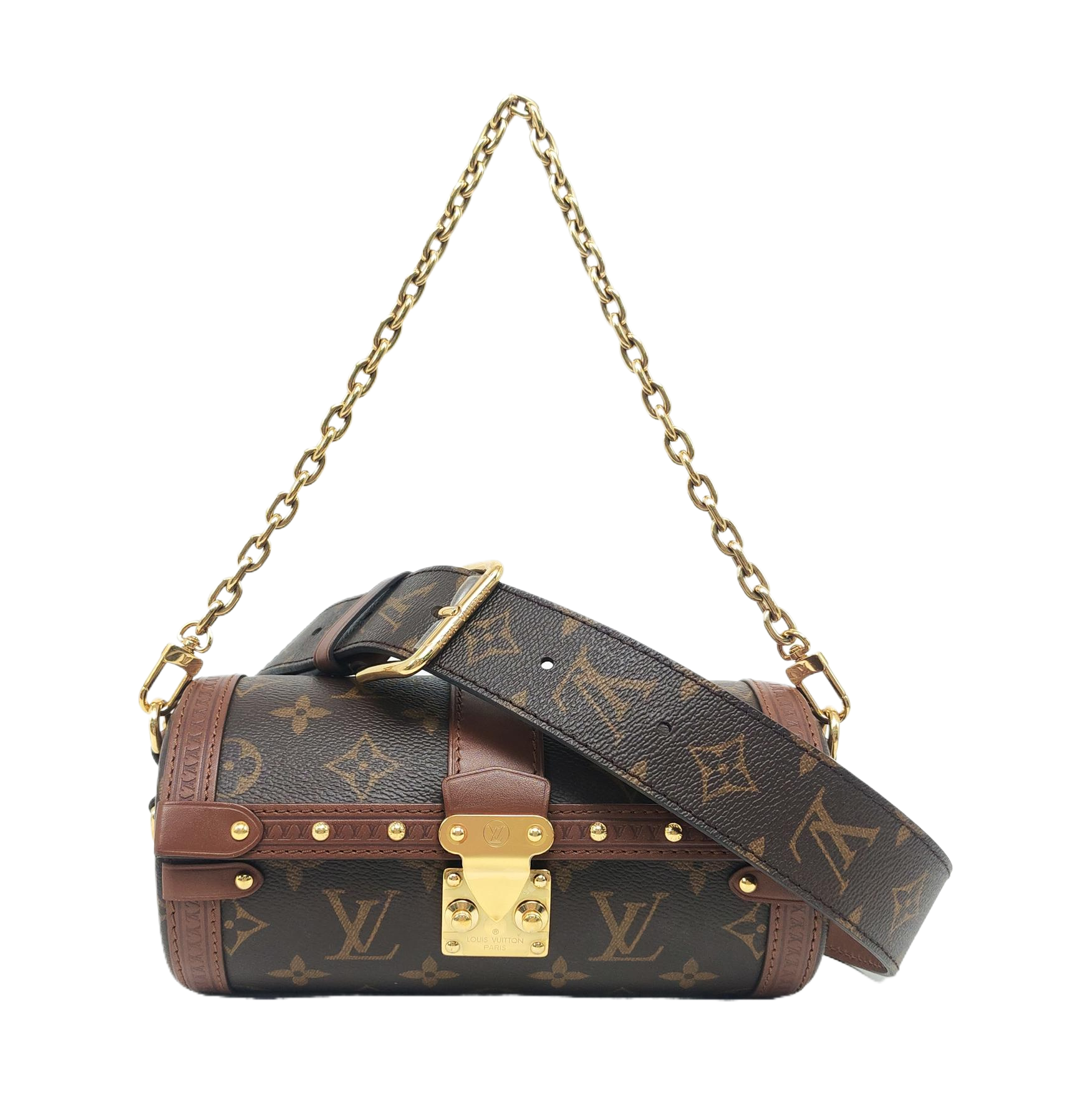 PAPILLON 19 Monogram Coated Canvas Brown
