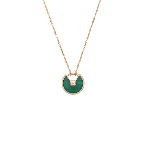 AMULETTE DE CARTIER 18k Rose Gold Necklace