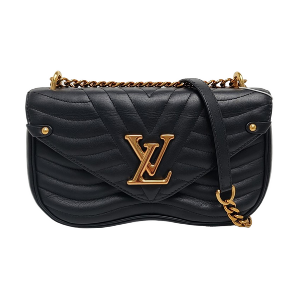 NEW WAVE MM Quilted Calfskin Black