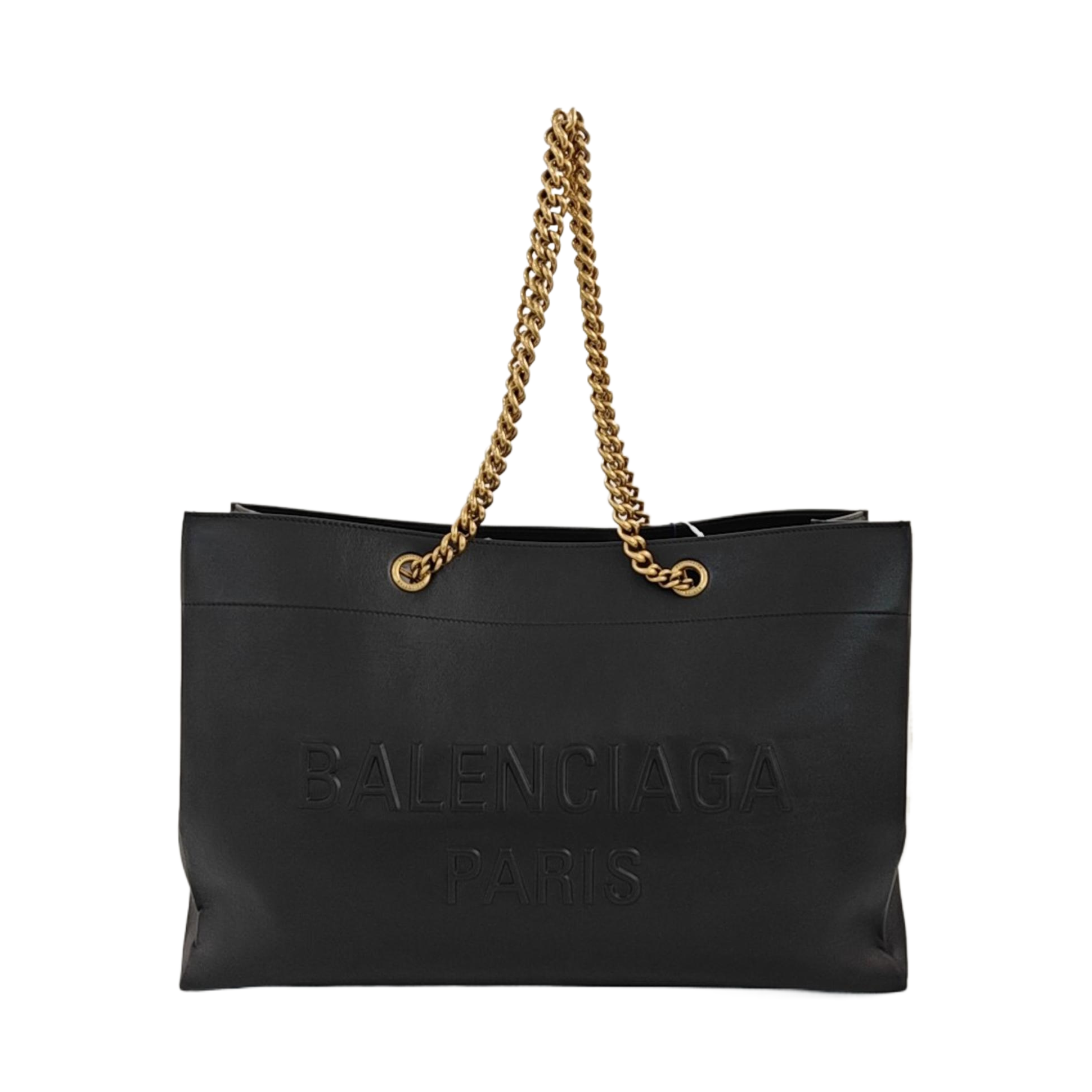 Calfskin Shoulder Bag Black