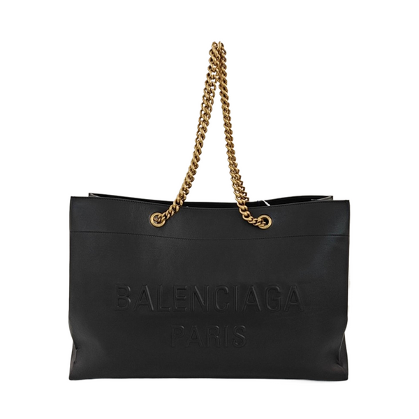 Calfskin Shoulder Bag Black