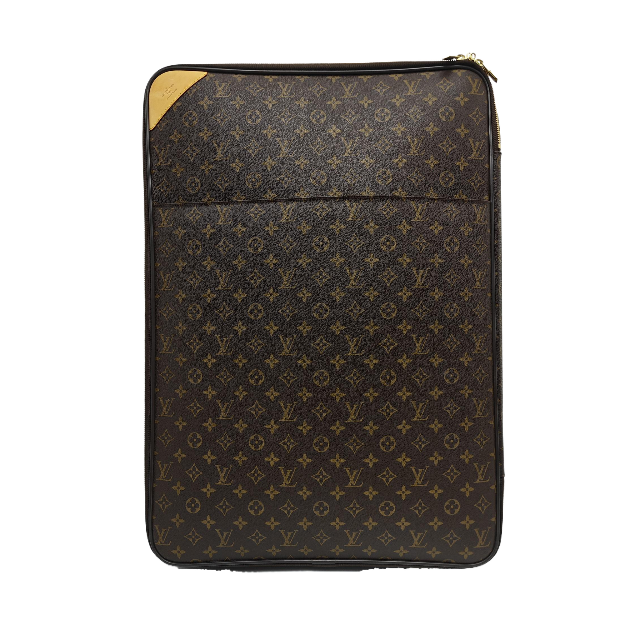 PEGASE 65 Monogram Coated Canvas Brown