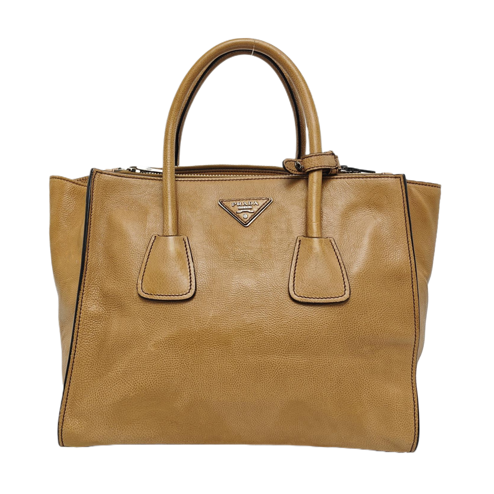 Calfskin Tote Bag Brown