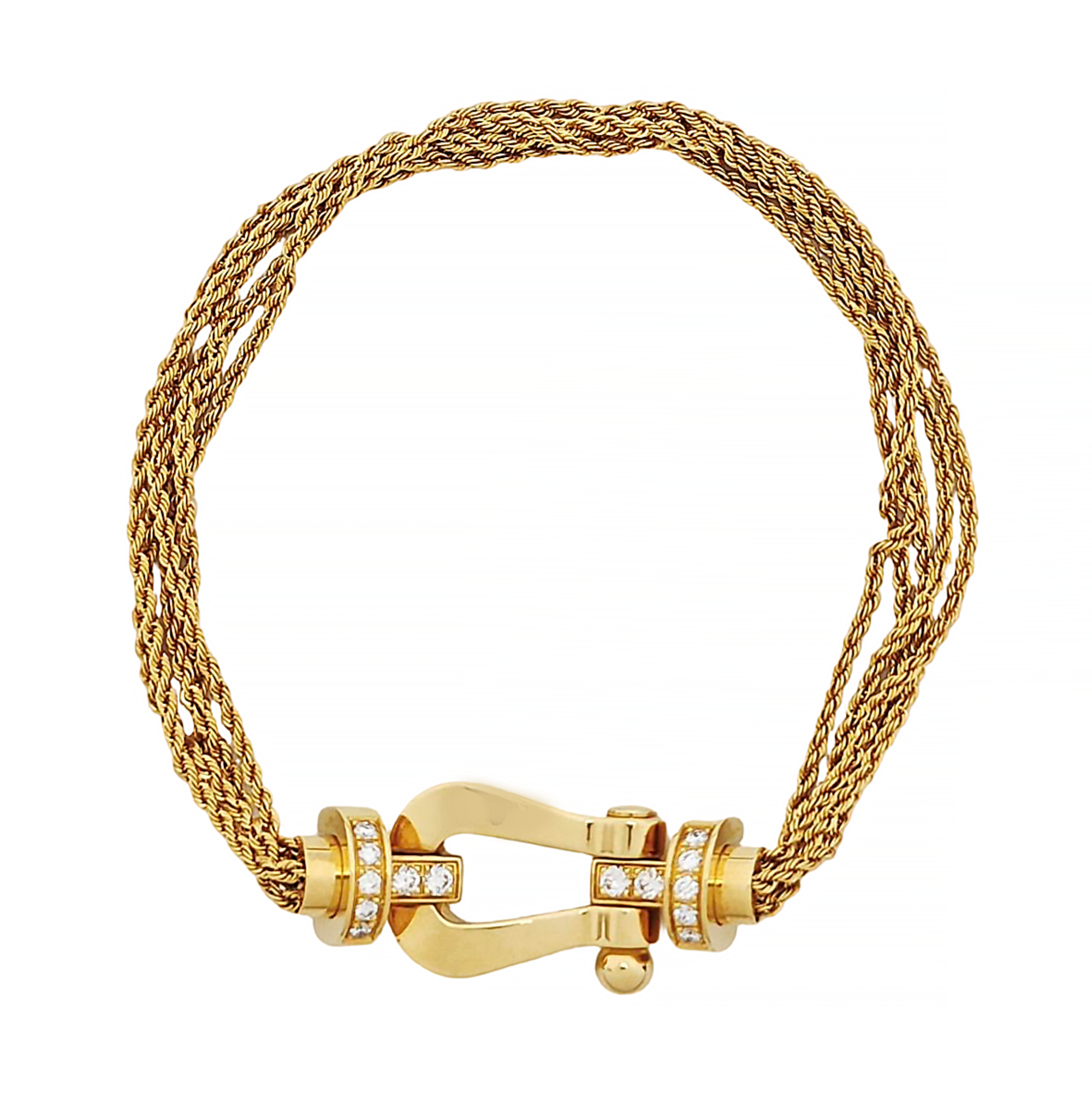 Force 10 18k Rose Gold Bracelet