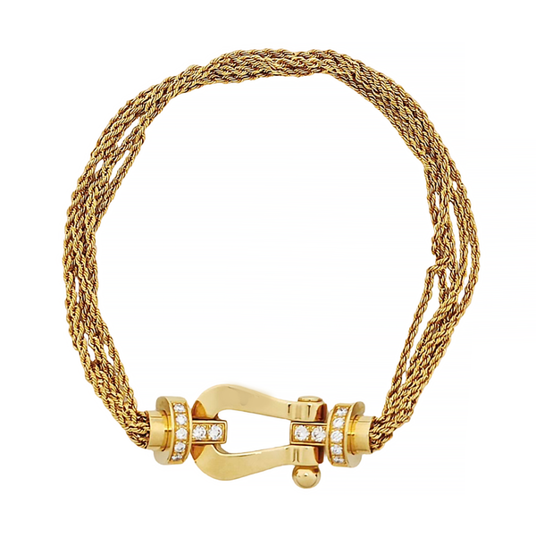 Force 10 18k Rose Gold Bracelet