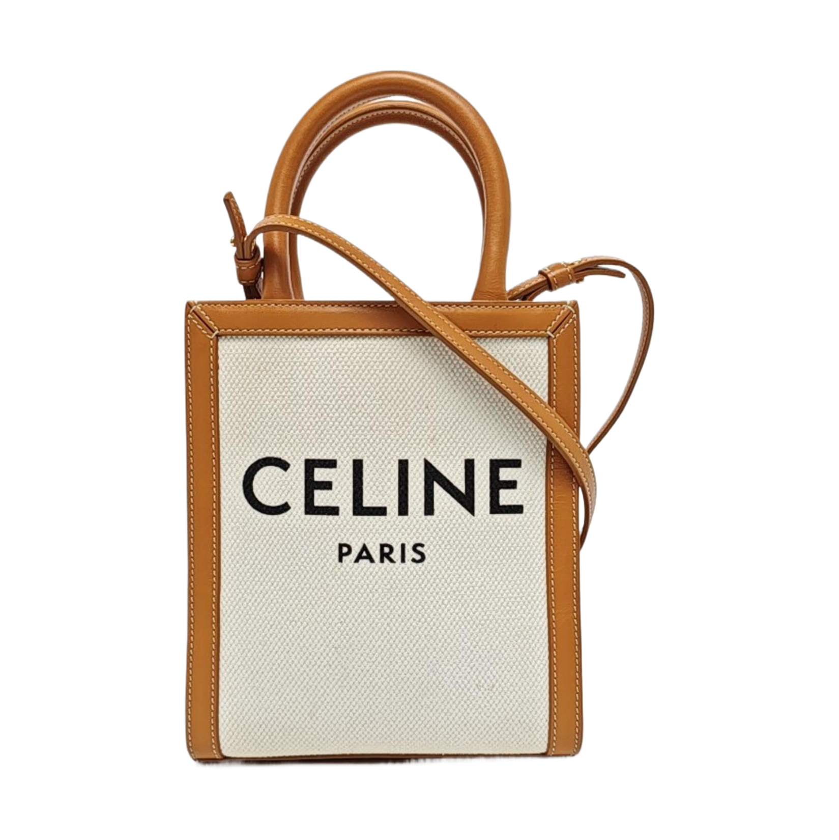 CABAS CELINE Mini Canvas White