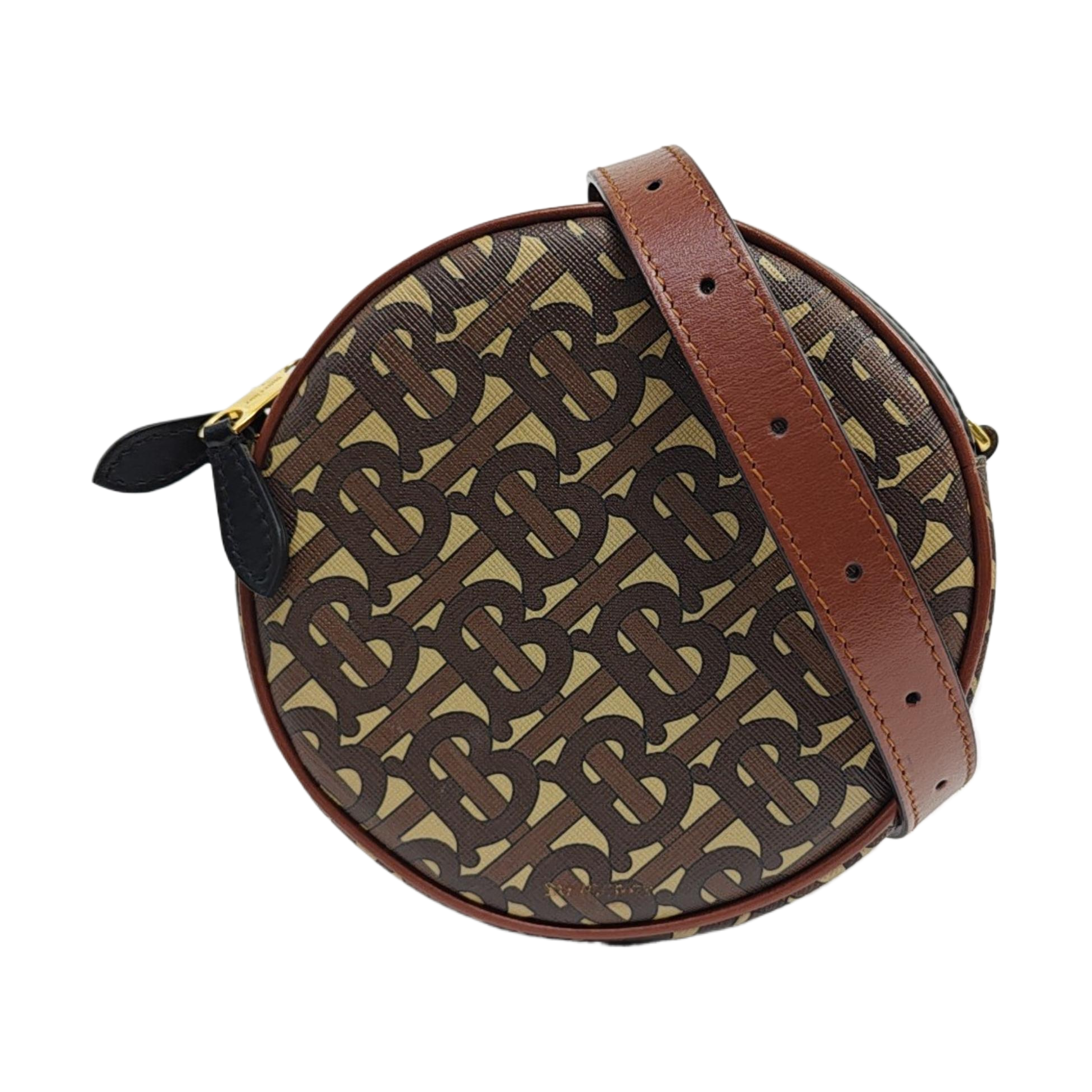 Coated Canvas Shoulder Bag Multicolor
