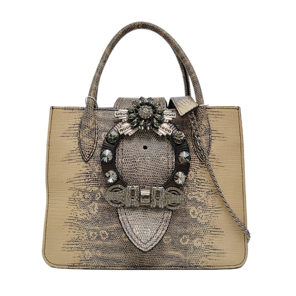 Lizard Shoulder Bag Multicolor