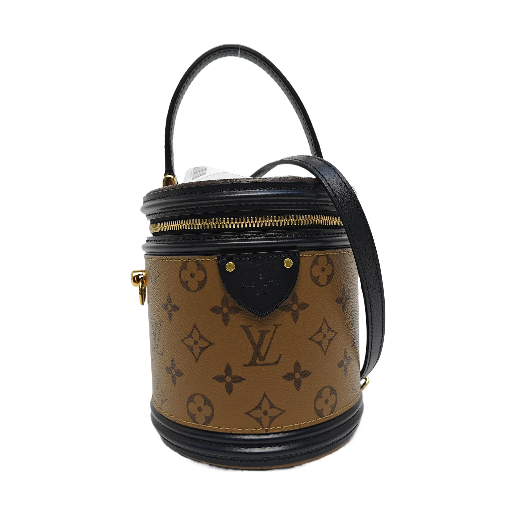 CANNES PM Monogram Coated Canvas Brown