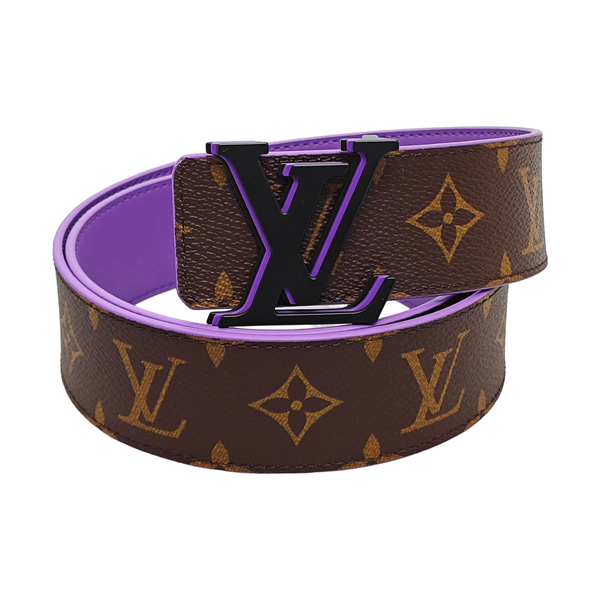 Coated Canvas Belt Brown