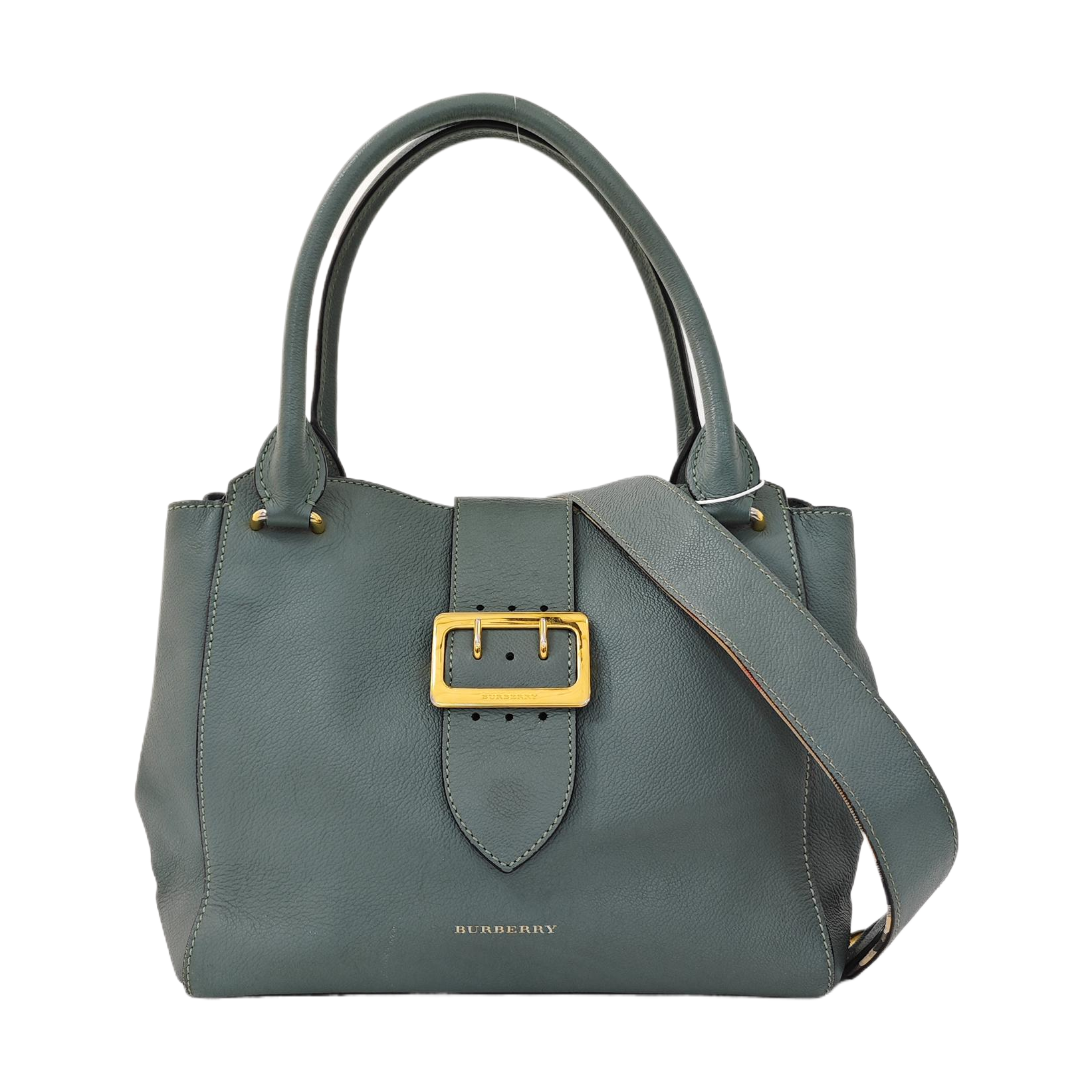 Buckle Medium Calfskin Green
