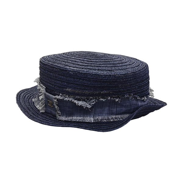 Straw Hat Blue