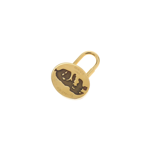 Gold Metal Bag Charm