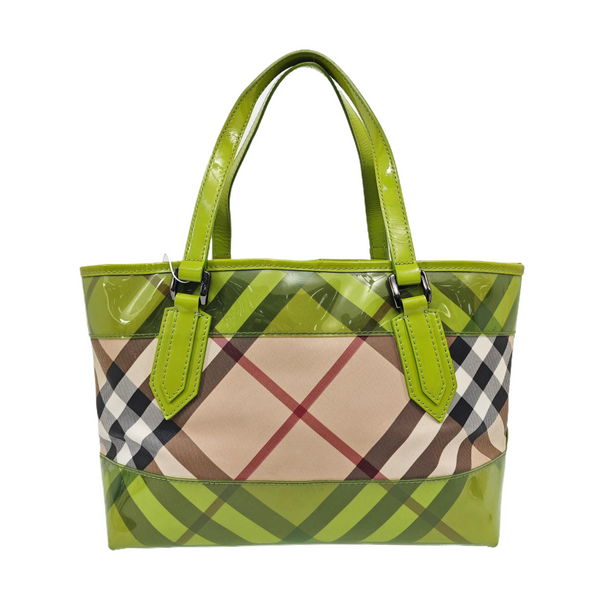 Coated Canvas Tote Bag Medium Multicolor
