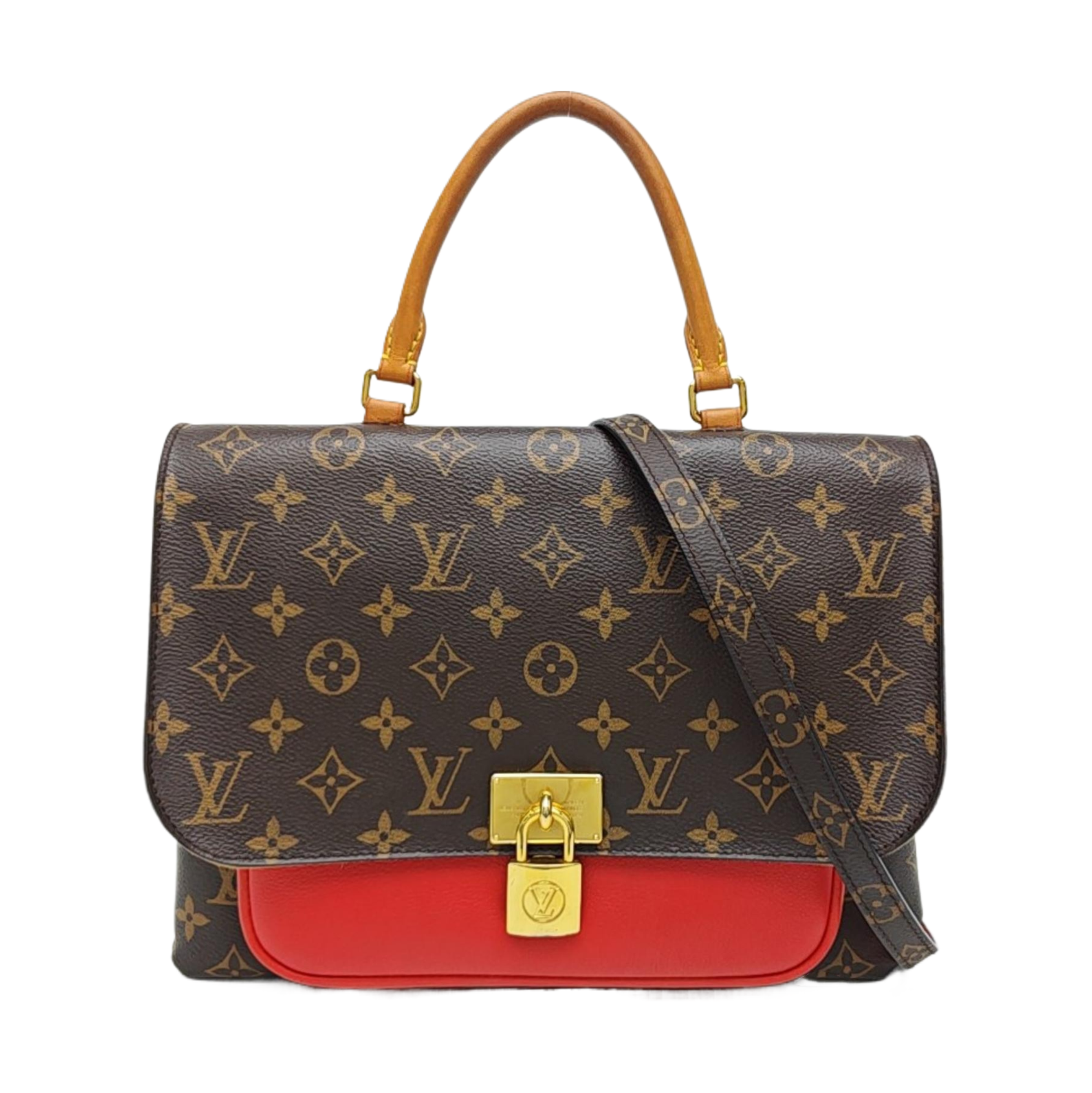 MARIGNAN Monogram Coated Canvas Brown
