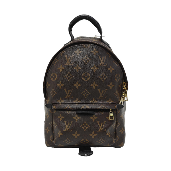 PALM SPRINGS PM Monogram Coated Canvas Brown