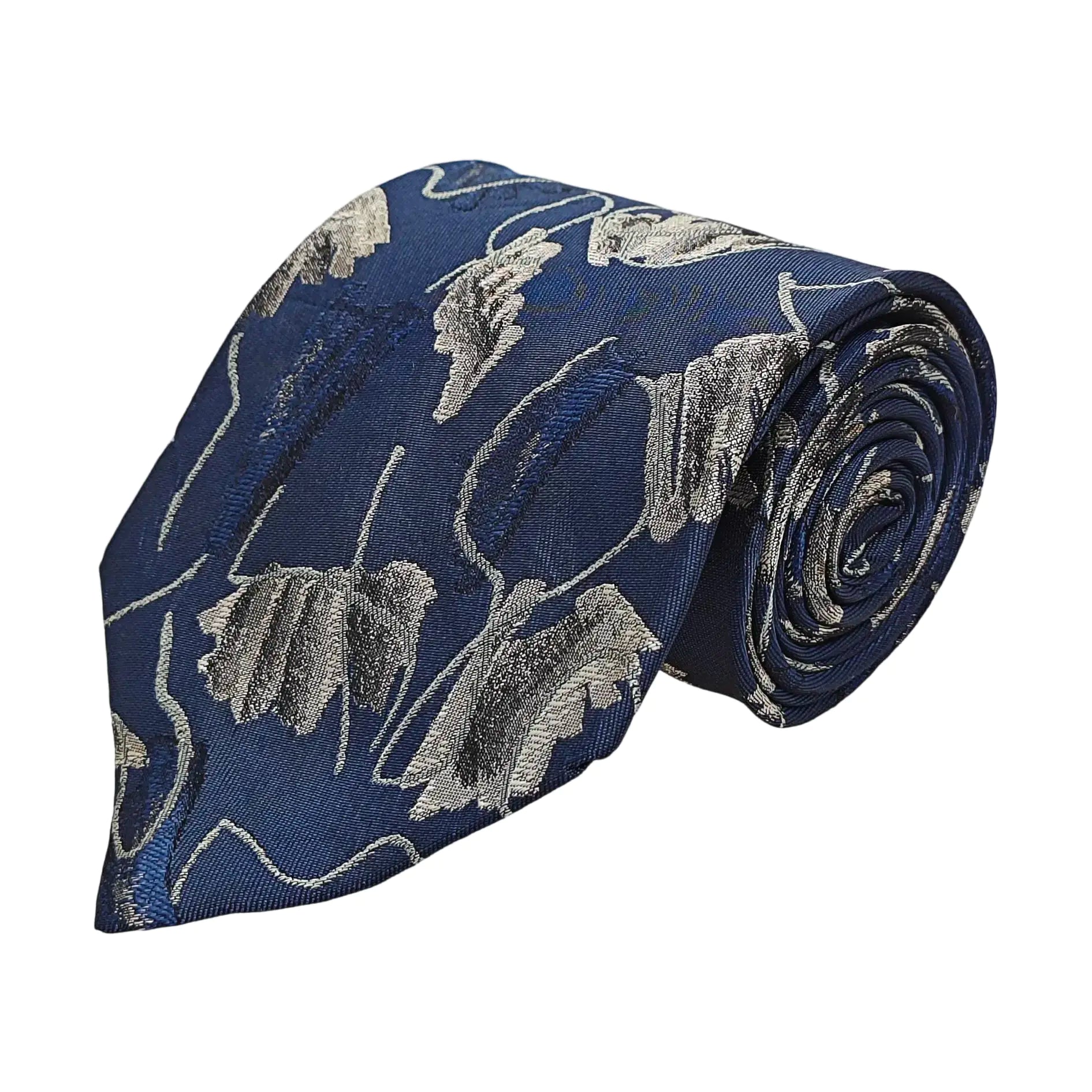Mulberry Silk Tie Blue