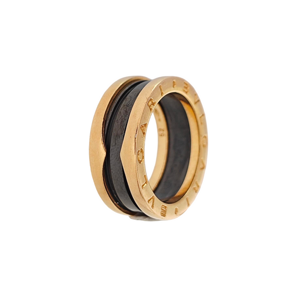 B.ZERO1 18k Rose Gold Ring EU 52