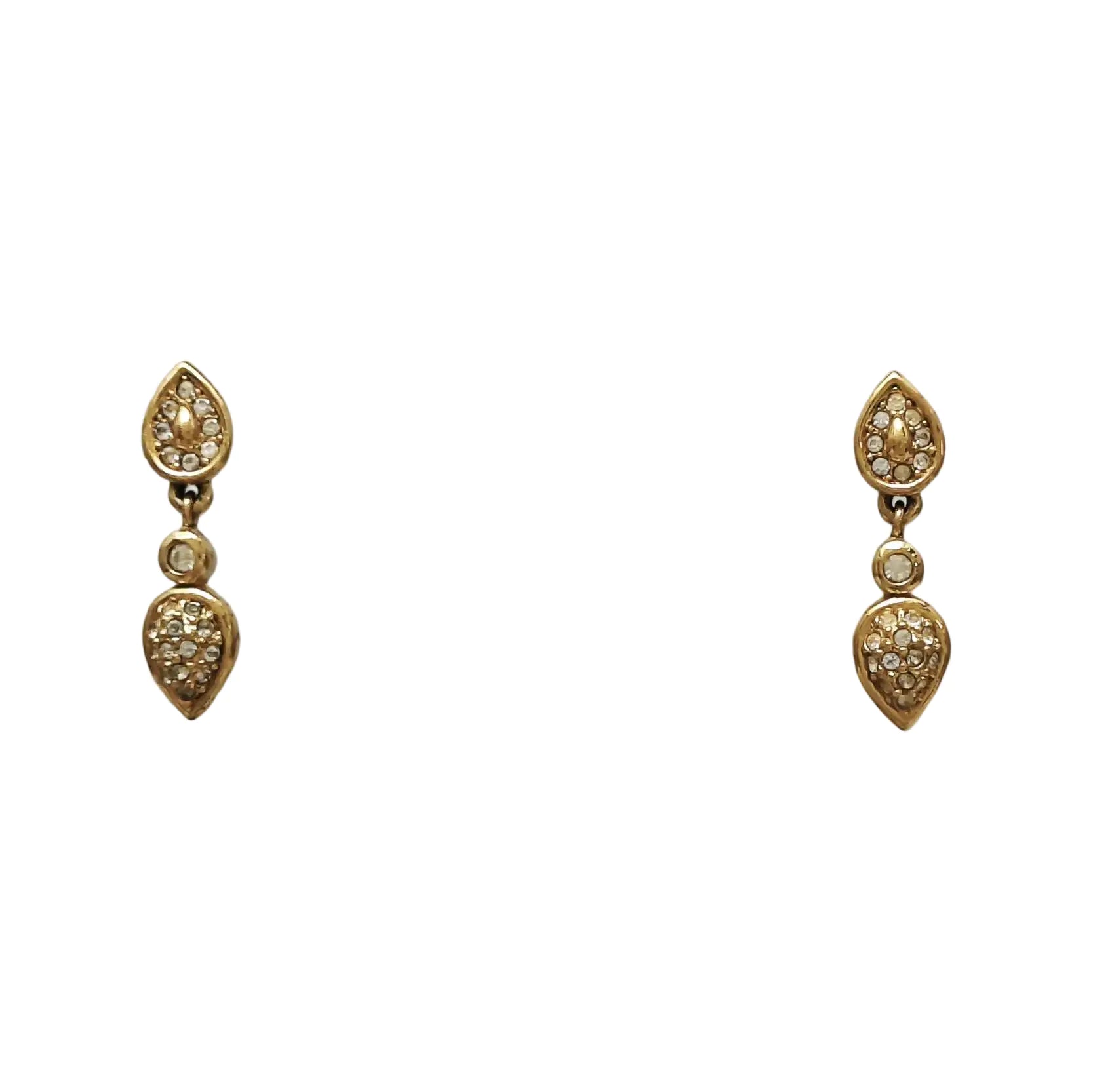 Metal Gold Earrings