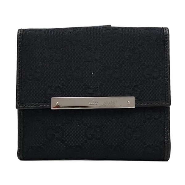 Monogram Canvas Wallet Blue