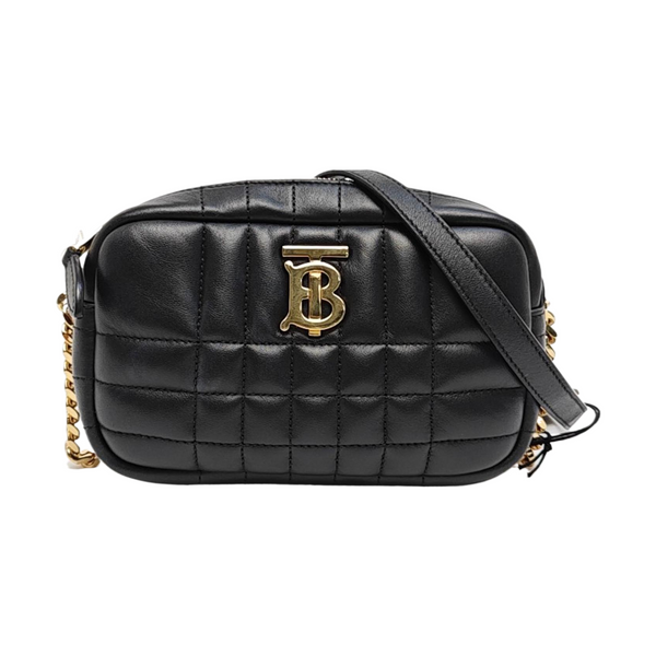 Lola Mini Quilted Lambskin Black