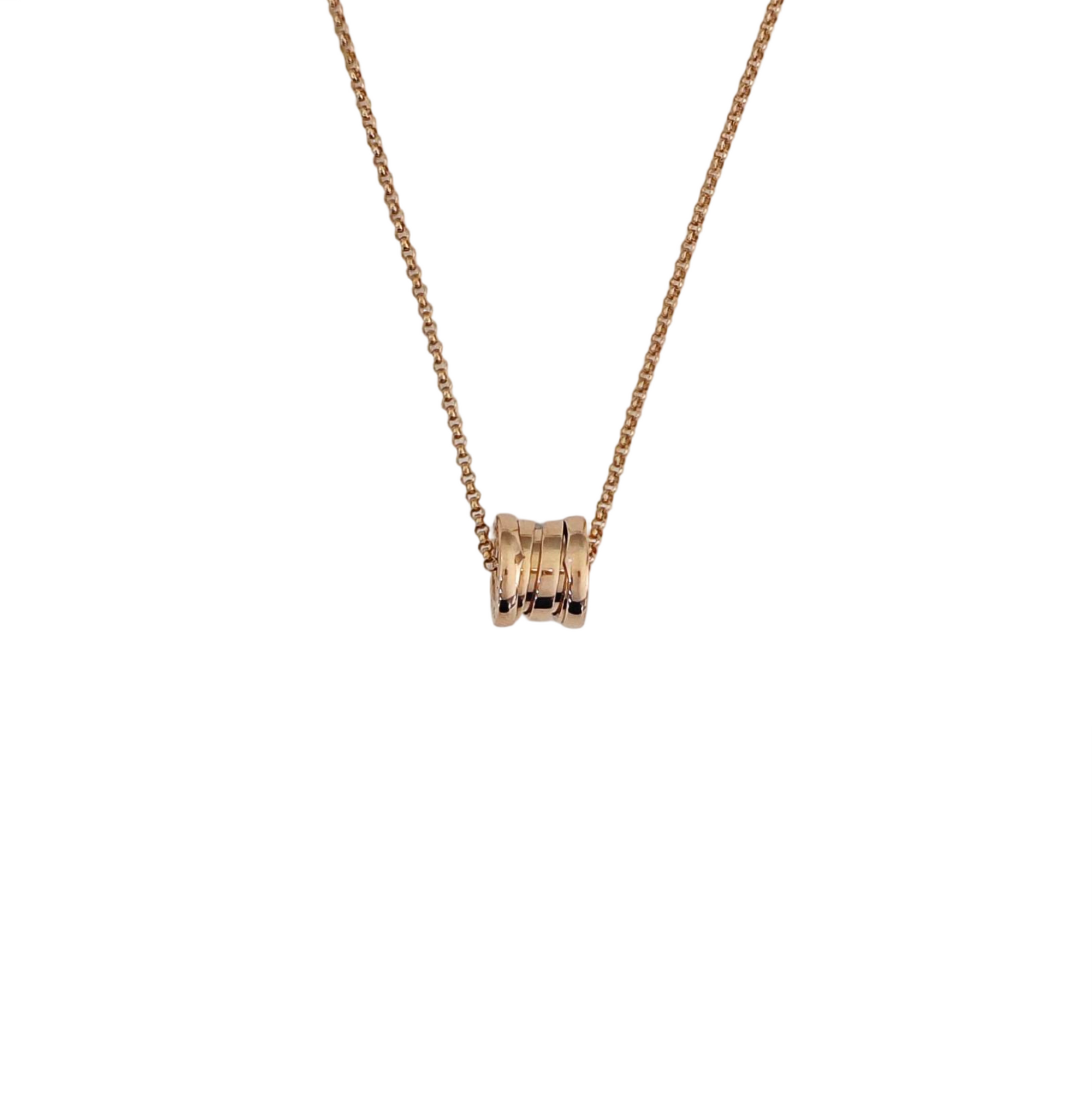 B.ZERO1 18k Rose Gold Necklace