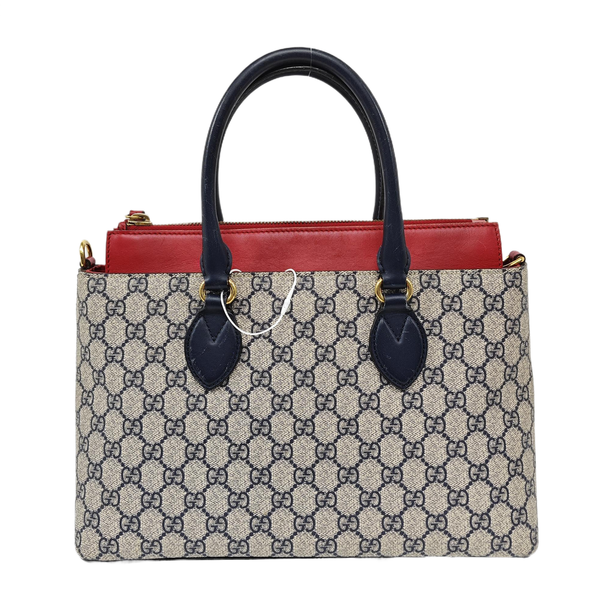 GG Blooms Monogram Coated Canvas Beige