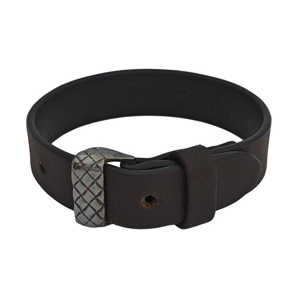 Leather Brown Bangle