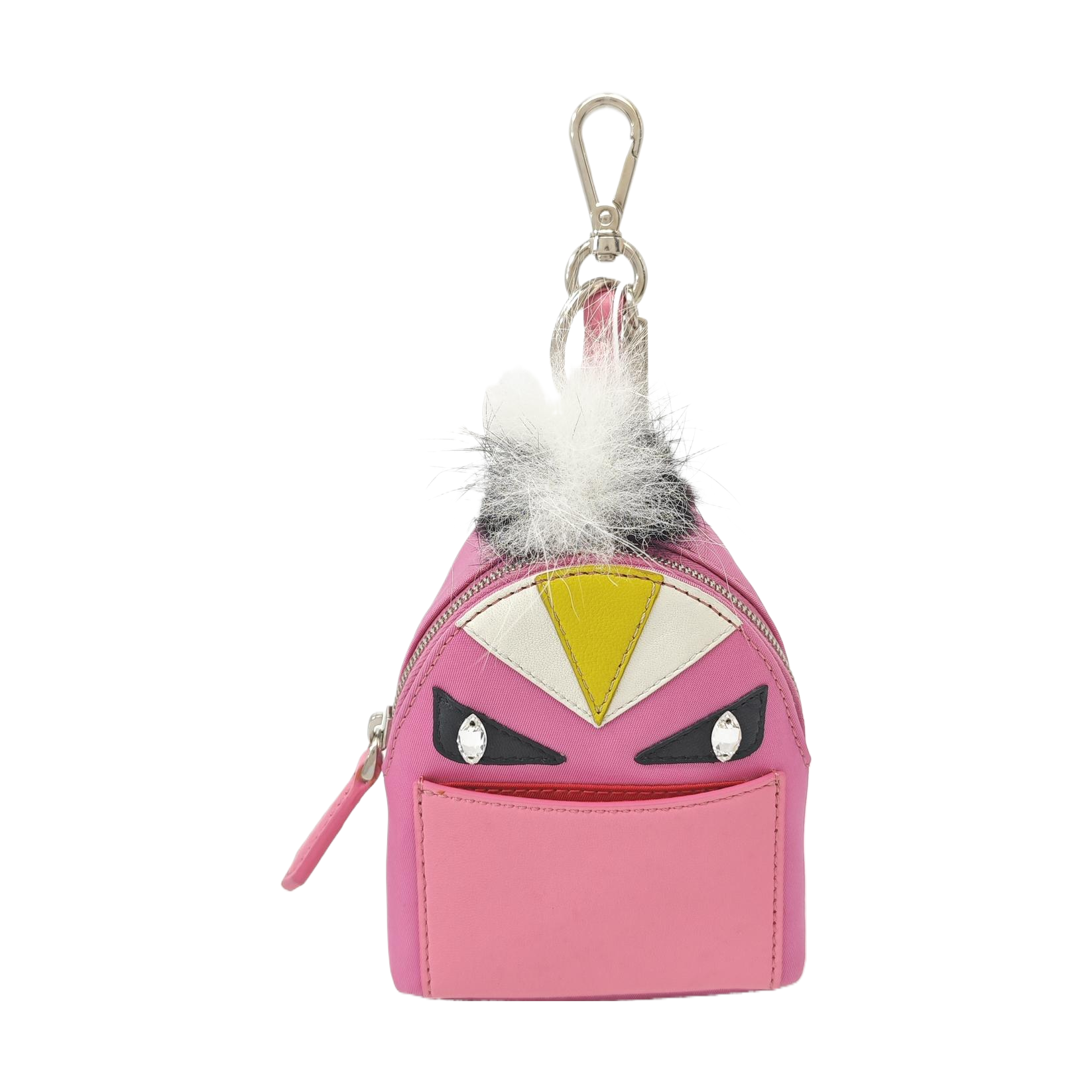 Monster Nylon Pink Coin Purse