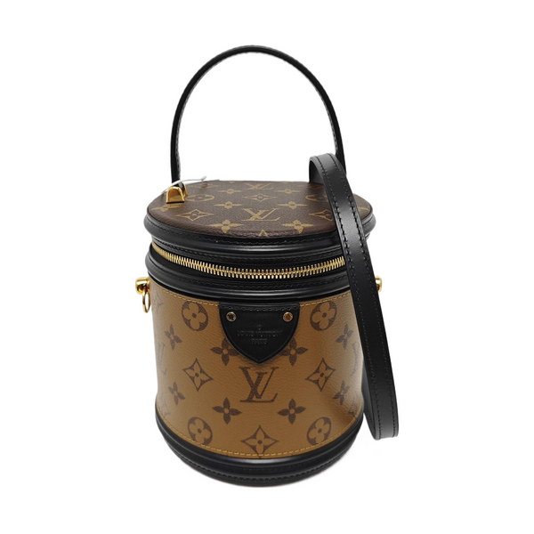 CANNES PM Monogram Coated Canvas Brown