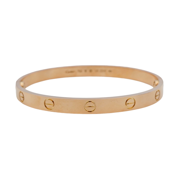 LOVE 18k Rose Gold Bangle