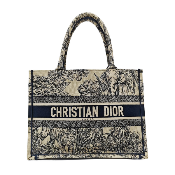 Book Tote Medium Canvas Beige