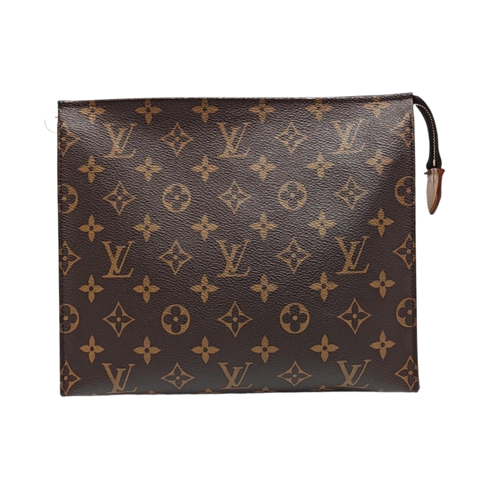 TOILET POCKET 26 Monogram Coated Canvas Brown