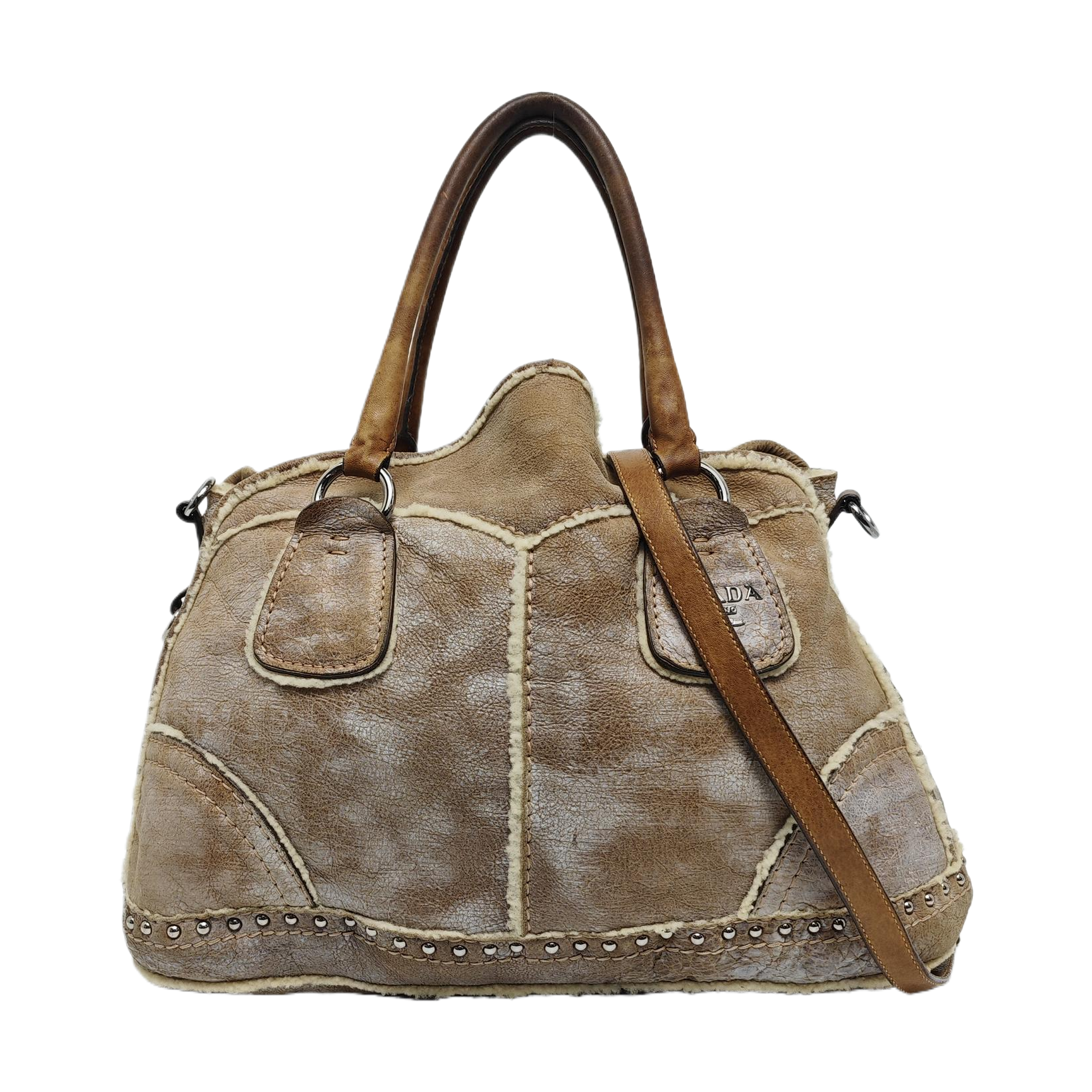 Quilted Sheepskin Brown