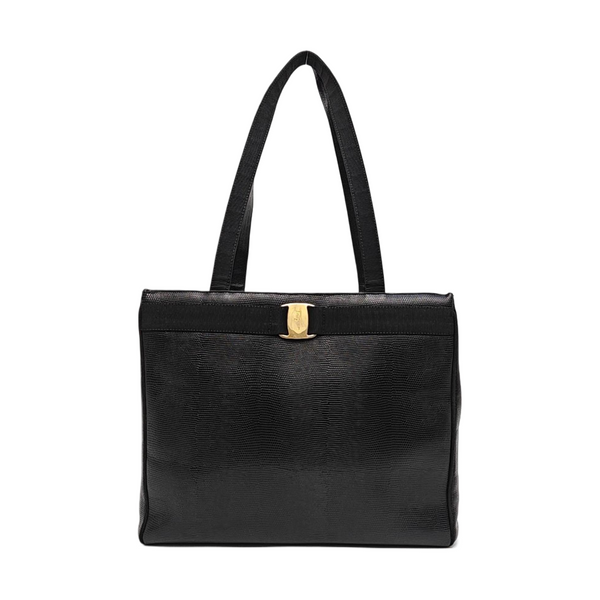 Vara Large Calfskin Black
