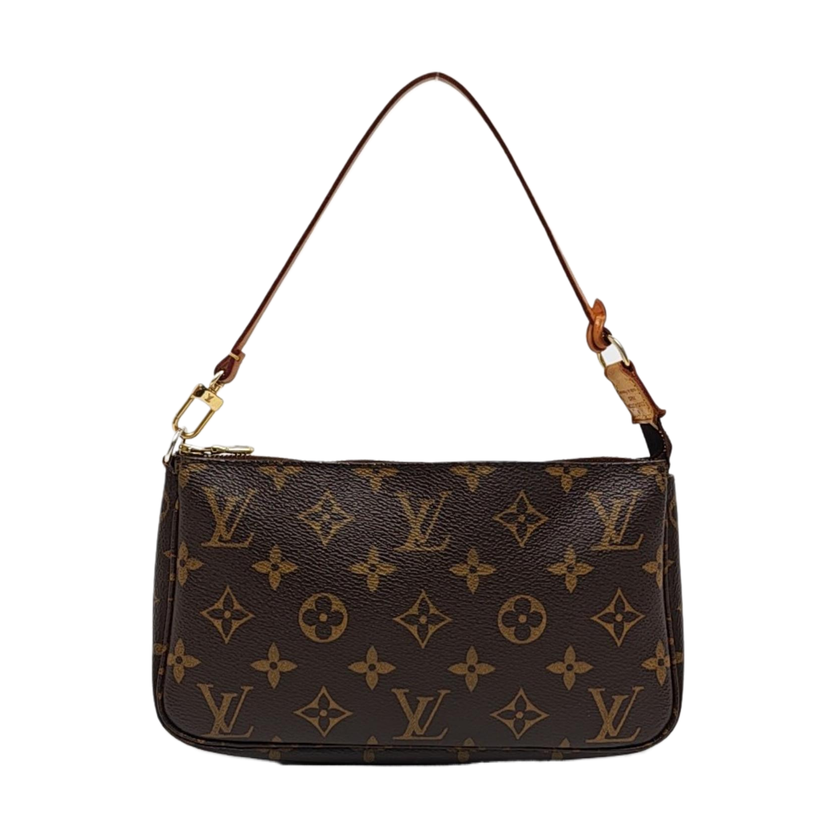 ACCESSOIRES Monogram Coated Canvas Brown