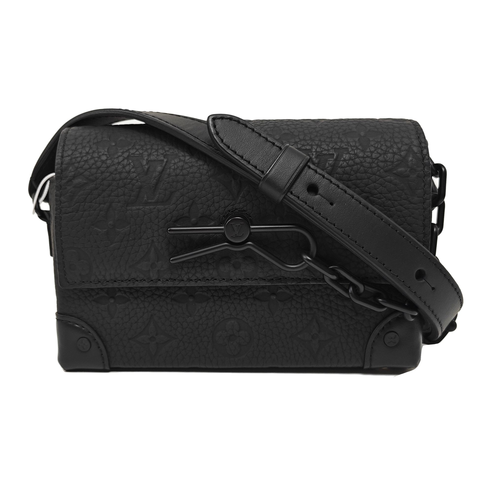 SOFT TRUNK Mini Monogram Calfskin Black