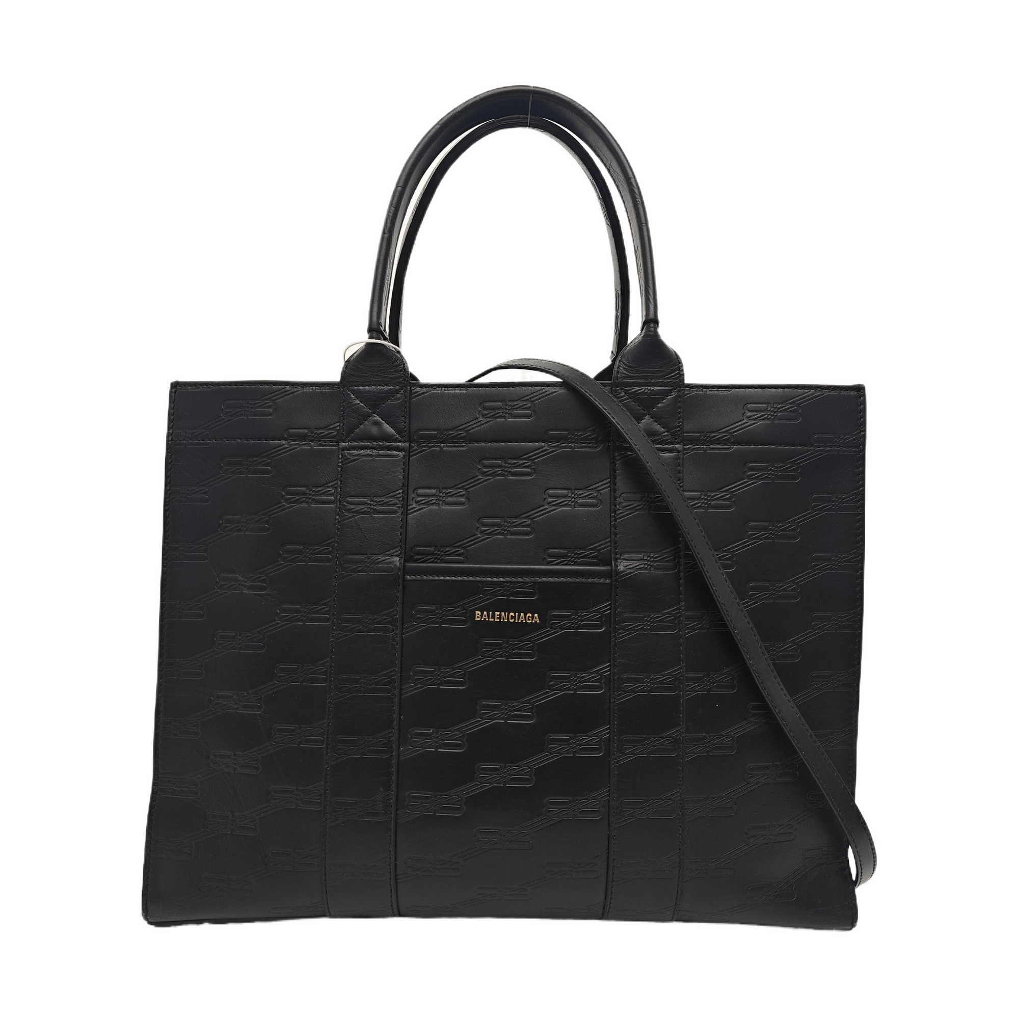 Calfskin Shoulder Bag Black