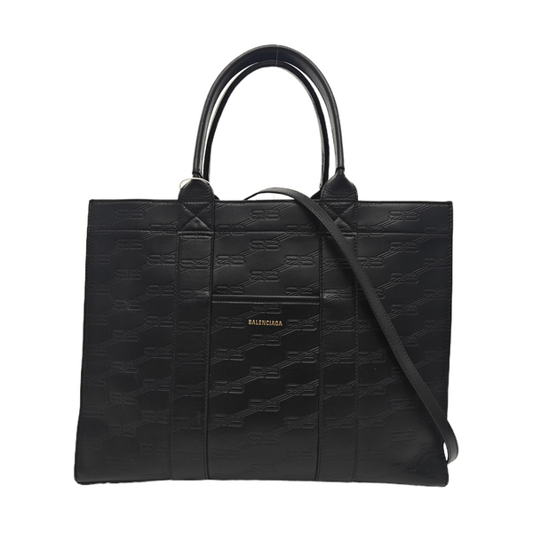 Calfskin Shoulder Bag Black
