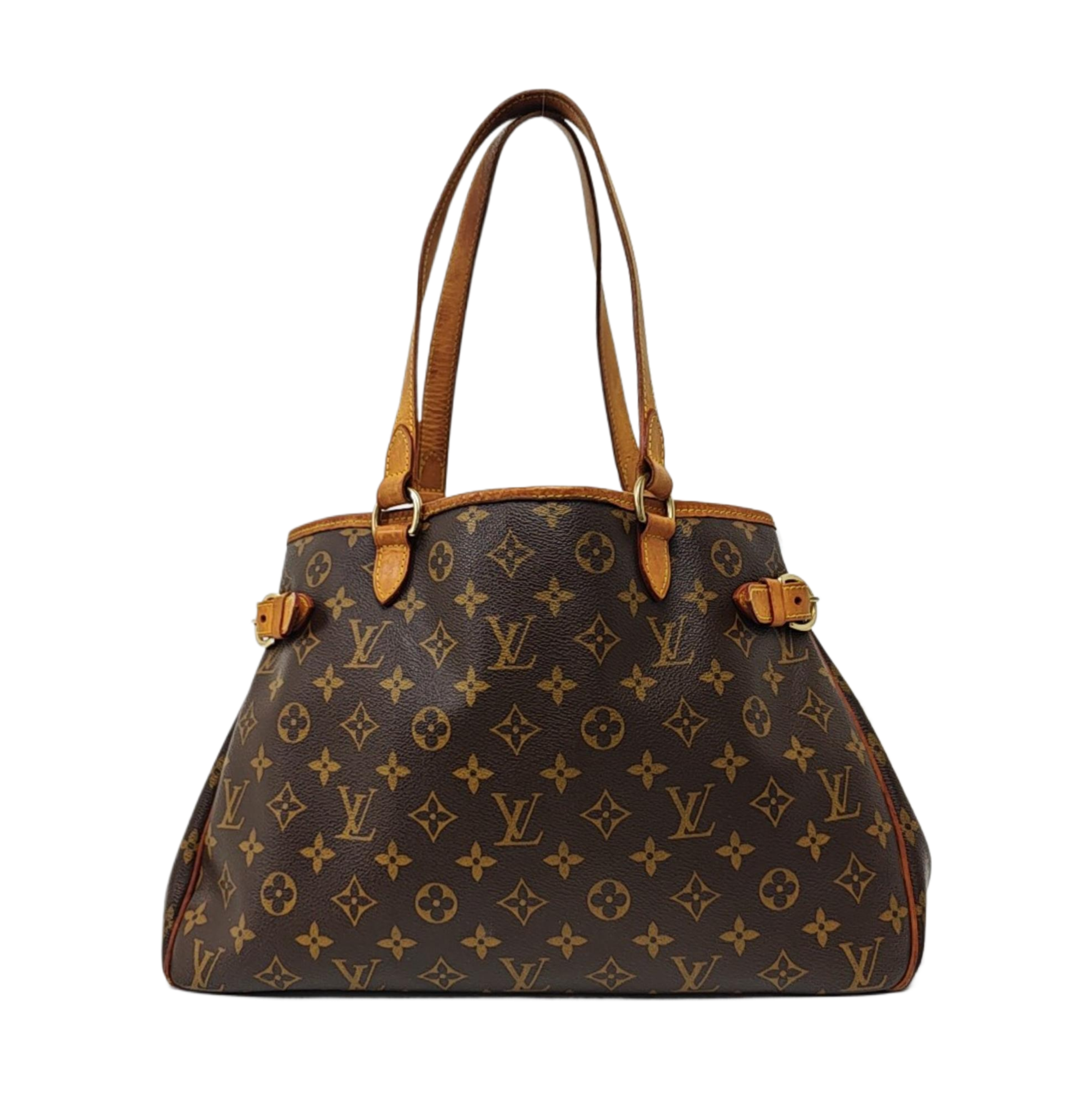 BATIGNOLLES GM Monogram Coated Canvas Brown