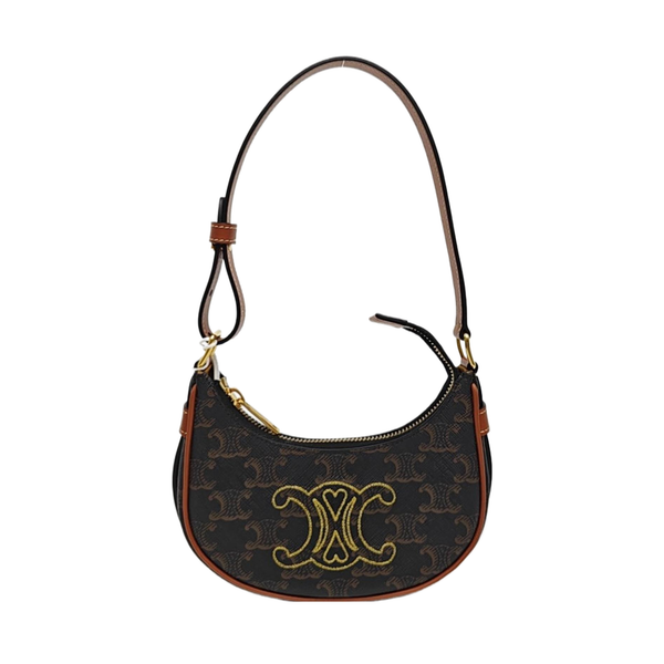 AVA Mini Coated Canvas Brown