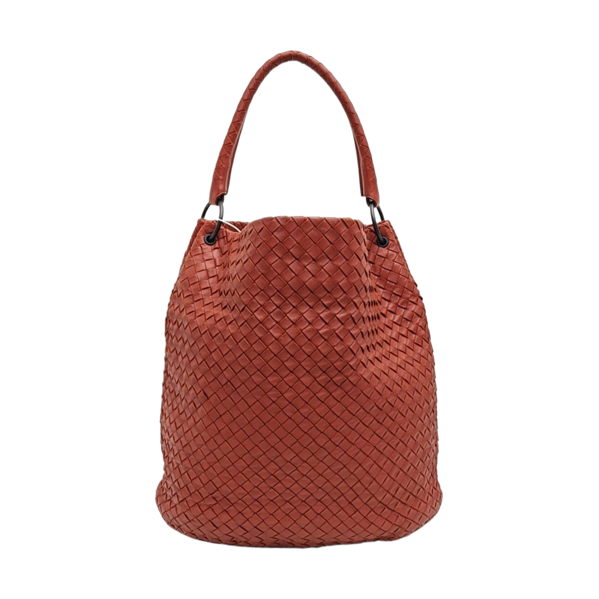 Calfskin Top Handle Bag Red