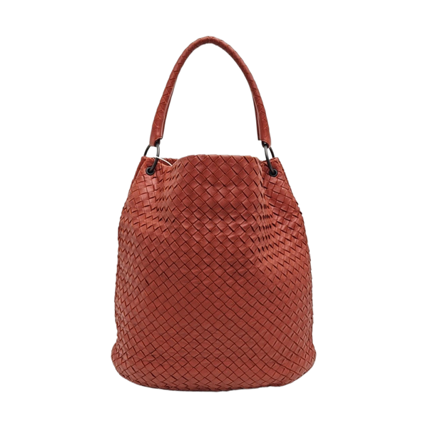 Calfskin Top Handle Bag Red